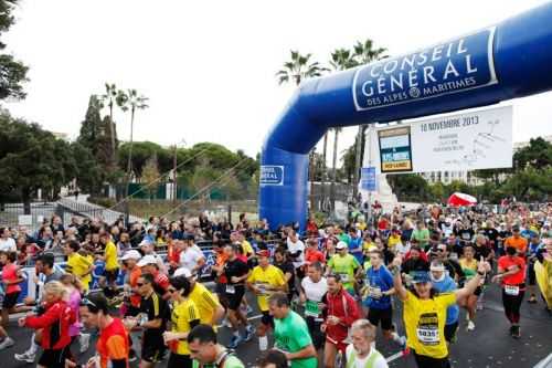 FRENCH RIVIERA MARATHON Nice-Cannes 2014